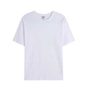 定制t恤短袖广告文化衫diy班服工作服衣服纯棉订做工衣印LOGO字图