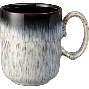 denby丹碧英国进口马克杯陶瓷杯子咖啡杯水杯家用礼物 黑露直身