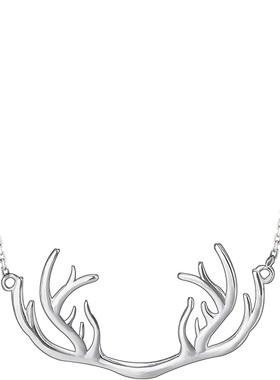 礼物磨砂鹿角甜美风短款饰品吊坠