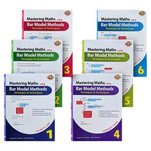 2023年新版新加坡数学建模 画图专项 Masterig Maths Bar Model Methods  英文版新加坡数学练习册 一二三四五六年级英文原版教辅