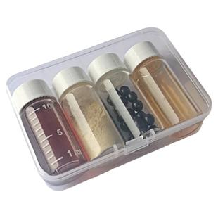 玻璃分装瓶便携药盒随身幼儿口服液药瓶内塞密封液体不漏医用材料