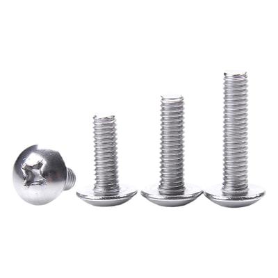 304不锈钢大扁头十字螺丝