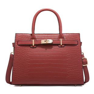 红色新娘包结婚包包妈妈款手提包大气中年女士通勤包婆婆生日礼物