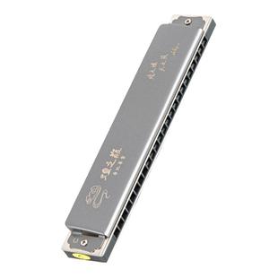 敦煌煌之巅24孔单孔单音口琴金属格初学者专业教学演奏乐器DD24