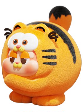 九木杂物社THE SLLO加菲猫家族美食守护计划系列盲盒手办潮玩礼物
