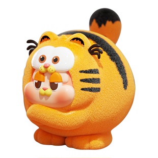 九木杂物社THE SLLO加菲猫家族美食守护计划系列盲盒手办潮玩礼物