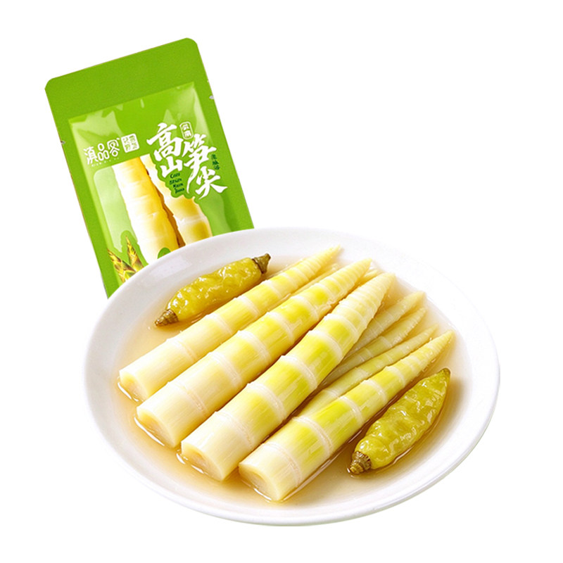 笋尖泡椒开袋即食竹笋山椒脆嫩笋