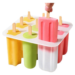 雪糕模具食品级硅胶家用做冰棒冰棍冰淇淋自制儿童冰糕冰激凌磨具