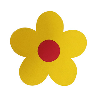 小红花舞蹈演出道具手拿花儿童表演太阳花朵运动会开幕式入场道具