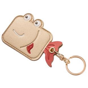 卡通动物门禁卡套钥匙扣挂件创意小区可感应IC卡电梯公交卡保护套