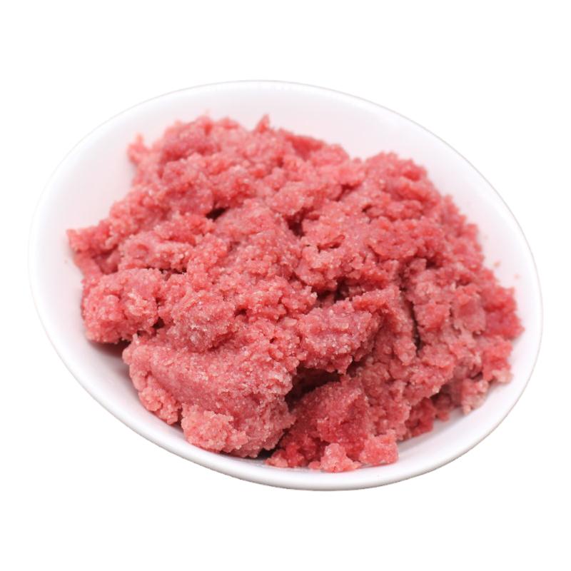 五斤装牛肉末沫泥新鲜碎肉碎牛肉边角料天然自制狗狗湿粮猫粮