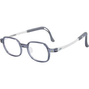 LIPO李白青少年儿童近视防控眼镜框方圆正道6-9岁眼镜架方035M