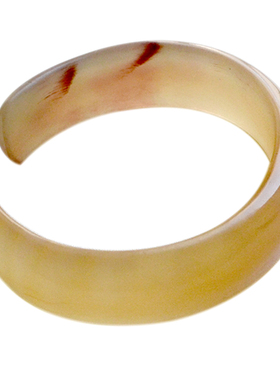 黑驴蹄女士开口羊角手镯手环