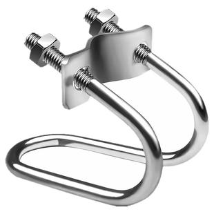 镀锌十字管卡钢管扣件连接件抱箍u型螺栓脚手架固定卡箍双U型卡扣