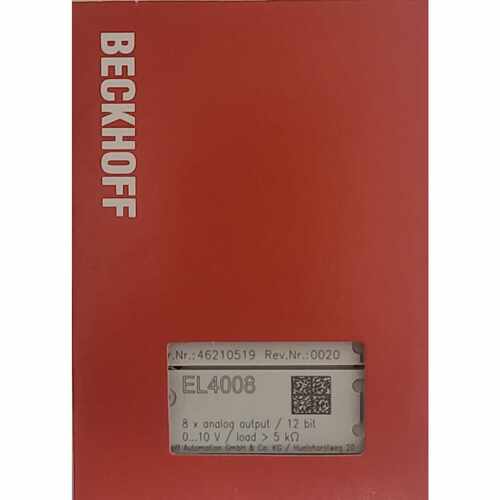 询价-倍福模块，EL4001，EL4002，EL4004，EL40