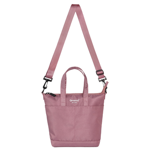 Qminica斜挎包大容量轻便通勤托特单肩包防水百搭简约通用手提包