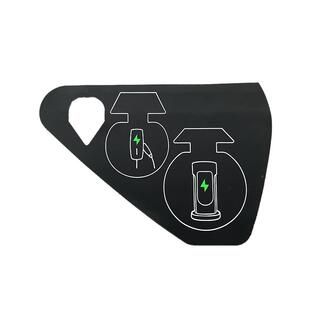 适用于特斯拉充电口防水盖焕新版model3y硅胶超薄防雨防尘罩配件