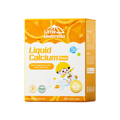 【2盒装】小小伞pro版有机钙镁锌液体钙儿童钙婴儿宝宝K2婴幼儿d3