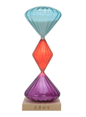 yyglass玻璃沙漏计时器桌面摆件