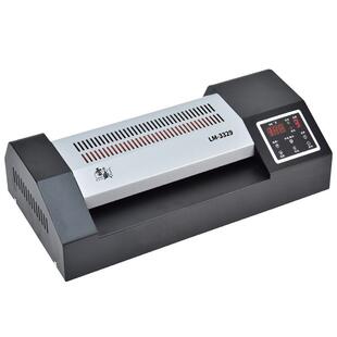 雷盛专业塑封机A3高速过塑机a4可调速过胶机4小时连续塑封车管所专用商用封膜热塑机LM-3329全自动过塑覆膜机