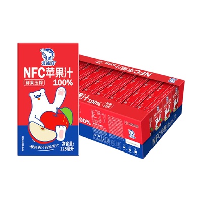 北冰洋%NFC桔汁苹果汁