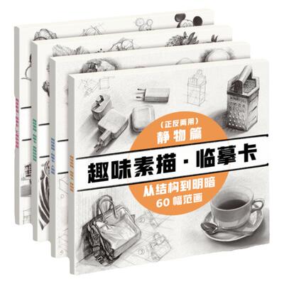 新手结构素描进阶国外临摹课件