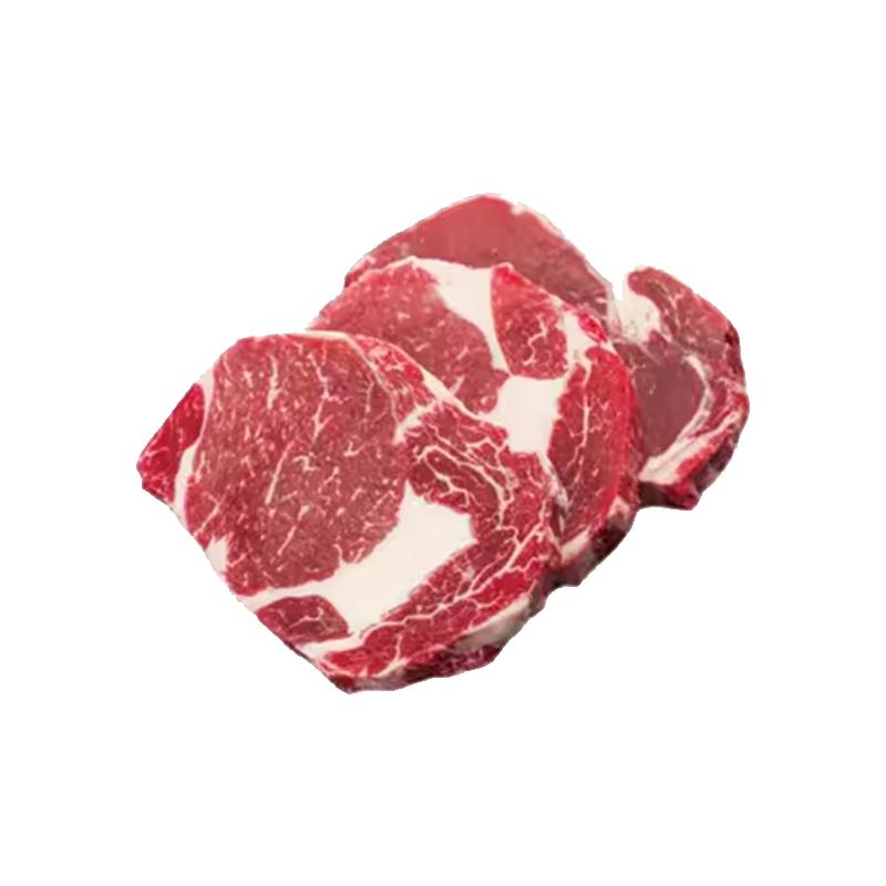 澳洲進口原切牛排谷飼安格斯西冷眼肉菲力牛排雪花牛肉官方旗艦店