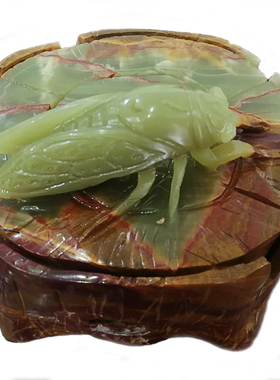 鸣禅天然玉石办公室简约风书房