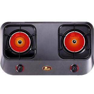 红日红外线家用燃气灶节能液化气天然气双灶不沾油台式猛火灶828C