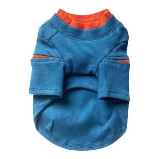 细节帅炸~假两件宠物衣服大码罗威纳拉布拉多防掉毛衣服秋冬透气