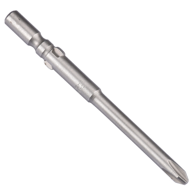 FLIGHT十字加长电批咀802电动螺丝批头 80mm长磁性电批头 6mm