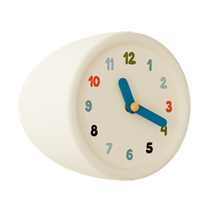 ins风客厅转角时钟高级感创意拐角挂钟简约阳角墙面装饰钟表挂墙