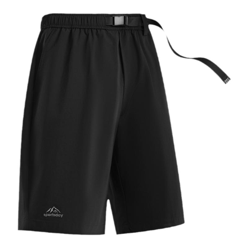 HLA/海澜之家运动sportsday休闲中裤夏柔软弹力五分裤短裤男