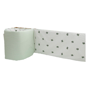 A类纯棉一片式防撞婴儿床床围宝宝儿童拼接床床围软包围栏挡布