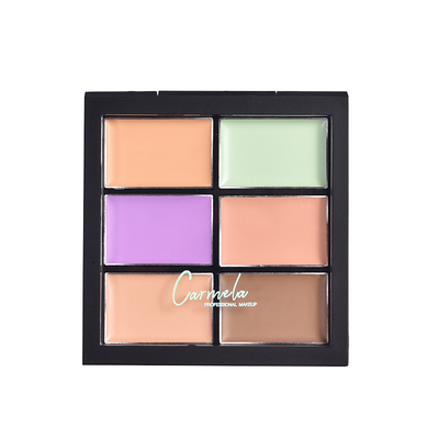 卡梅拉六色脸部影楼化妆师遮瑕膏