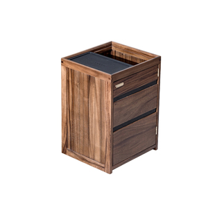 胡桃木移动茶吧机烧水壶一体式茶台边柜侘寂风茶水柜实木沙发边几