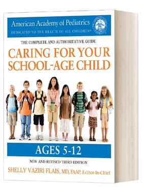 英文原版 Caring for Your School-Age Child 3rd Edition Ages 5-12 美国儿科学会育儿百科 学龄儿童 第三版 英文版 进口英语书籍