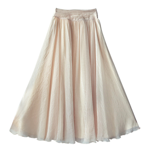 现货【云汐若】新中式套装女夏季半身裙新款汉元素刺绣短袖上衣仙