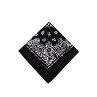 THECOLOR BANDANA美式复古方巾hiphop头巾腰果花丝巾旅行配饰发带