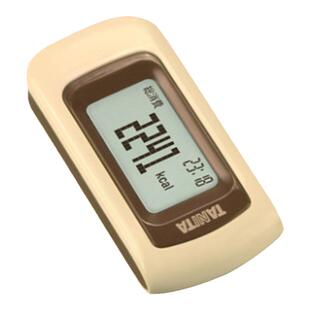 TANITA百利达电子感应智能活动量计走路步数时间消耗卡路里计步器