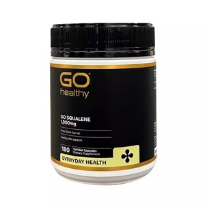 新西兰角鲨烯 直邮GO Healthy高之源深海角鲨烯鱼油鱼肝油180粒