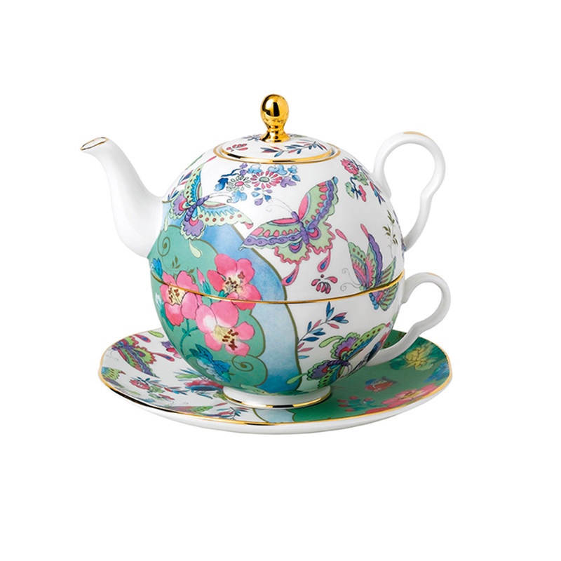 WEDGWOOD高颜值欧式骨瓷茶壶杯碟