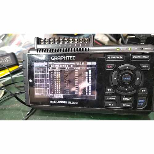 溢价-图技GRAPHTEC GL220 midi 多通道温度记