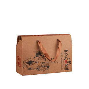 烤鸭礼品盒米粉包装盒熏鸭熏鸡特产礼盒批发定做烧鸡礼品箱空盒子