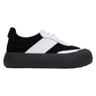 白敬亭同款goodbai蓬蓬鞋男厚底增高男女复古情侣德训鞋大头面包