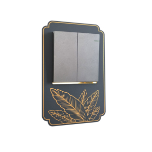 亚克力开关套保护套开关贴墙贴画家用插座套边框装饰美化轻奢风