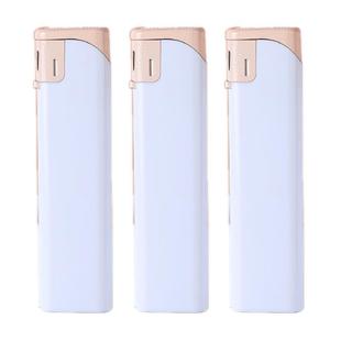 正品新海侧打电子打火机创意超薄一次性塑料白色高端广告定制印字