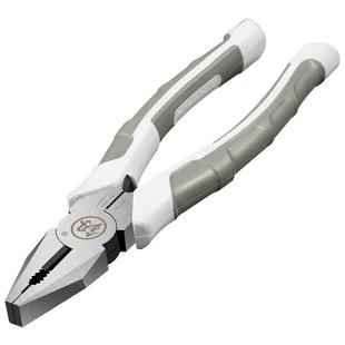 福冈老虎钳钢丝钳工业手钳子多功能电工拉线钳斜嘴钳尖嘴钳剥线钳