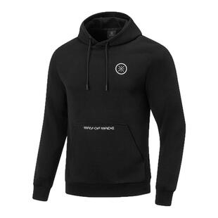 李宁连帽卫衣26春季新款男子韦德系列舒适百搭带帽套头衫AWDW271