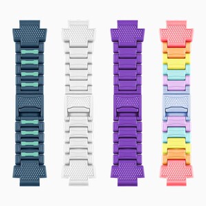 适用小天才电话手表z10/z11/z12表带高颜值磁吸闪扣z9/q3/d5彩虹z7a/z8/z6pro腕带q2a/d3儿童保护壳磁铁配件